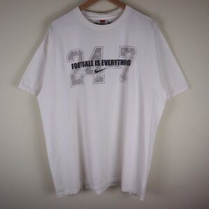 Vintage Nike Football Is Everything Shirt Adult XL‎ 24.5x30.5